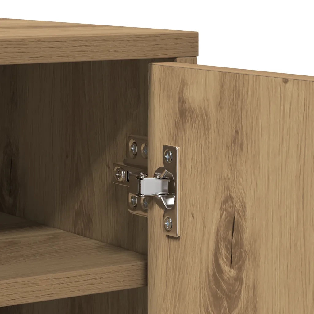 Scarpiera Rovere Artigianale 60x35x92 cm in Legno Multistrato 856699