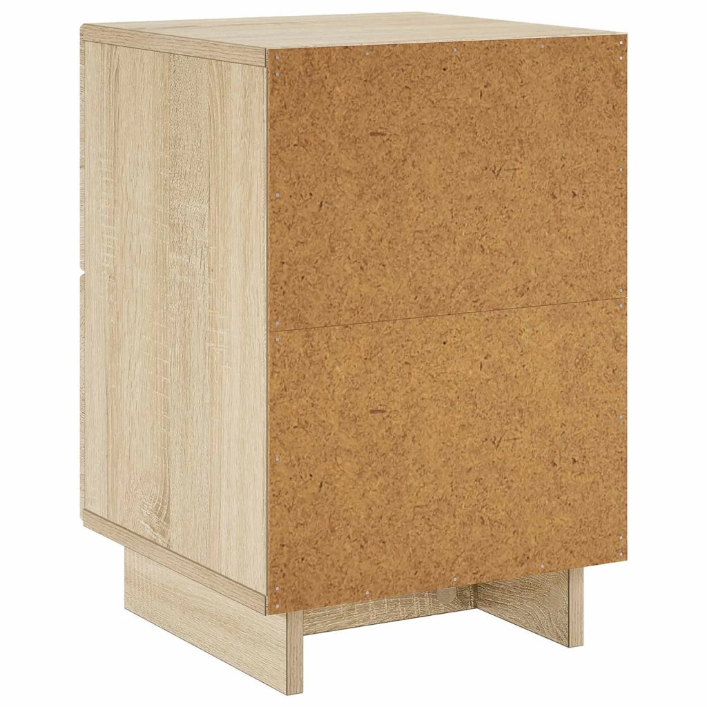Armadio da Notte Rovere Sonoma 33,5 x 34,5 x 50 cm 8011391