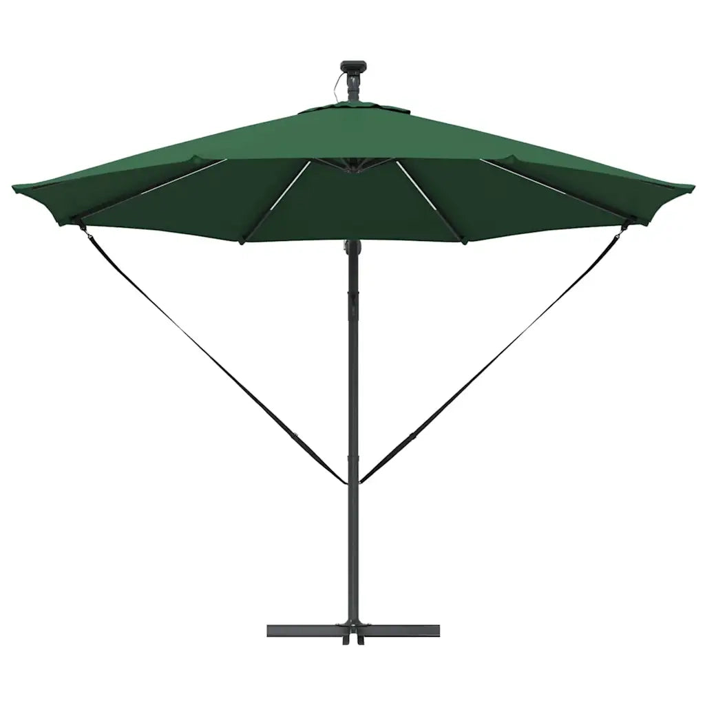 Ombrello | Parasolne Verde 294 x 294 x 248 cm Poliestere e Alluminio