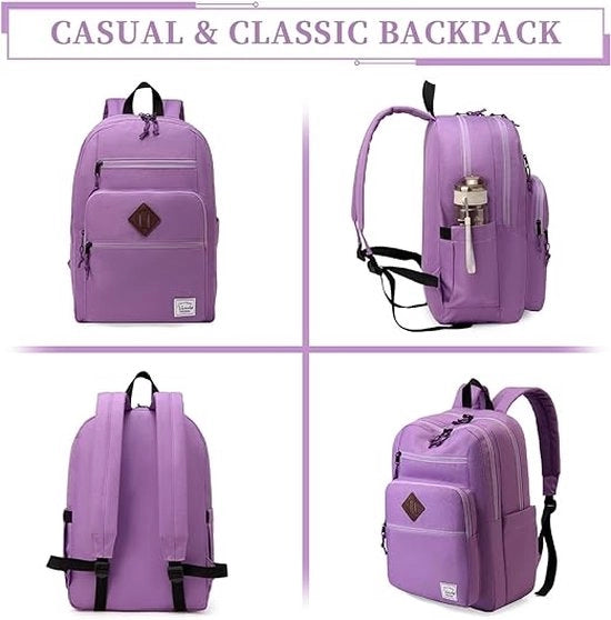 Borsa Uomo, Borsa Nera Borsa Scuola 15,6 pollici laptop