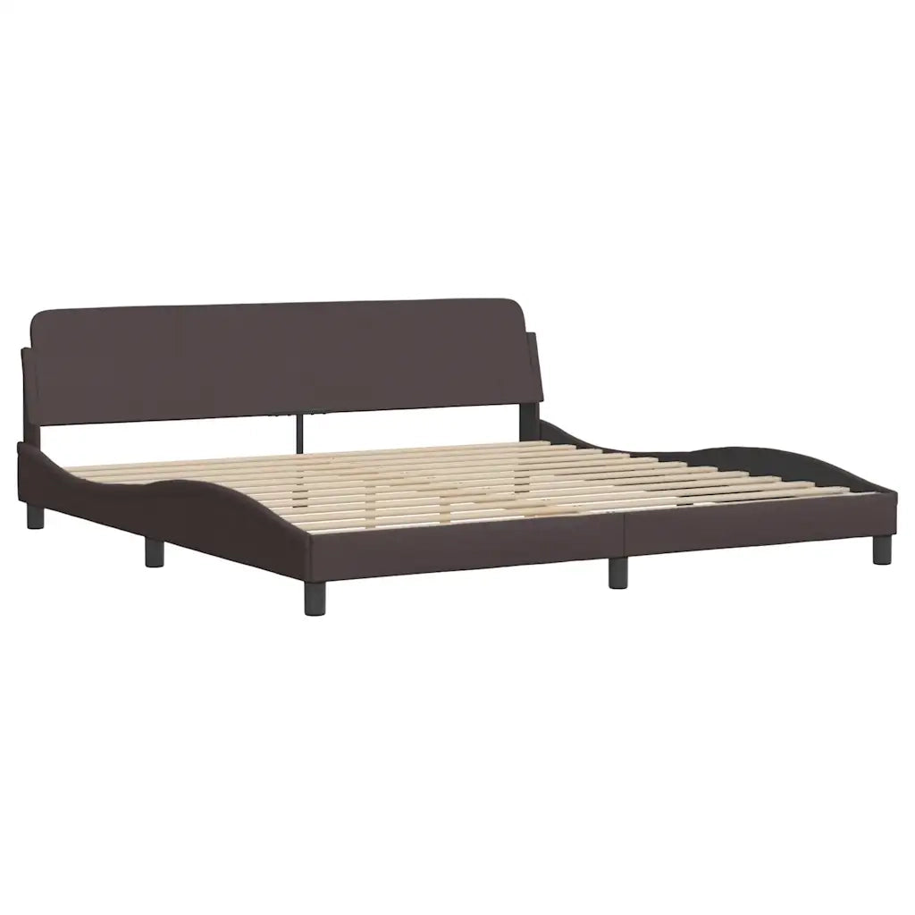 Giroletto Dover Marrone Scuro 200x200 cm in Tessuto 373248