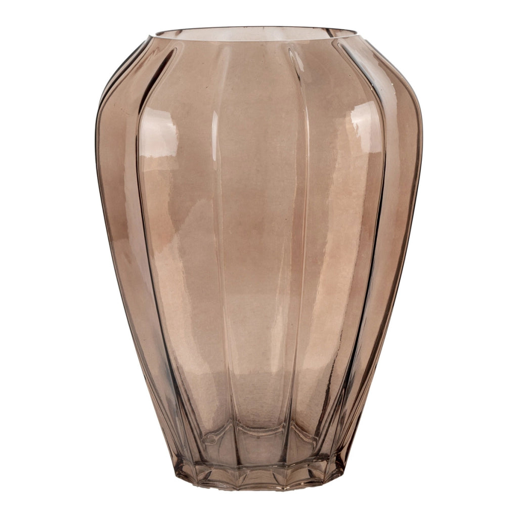 Vaso Decorativo Cactus, Marrone, Vetro, 22x22x29 cm