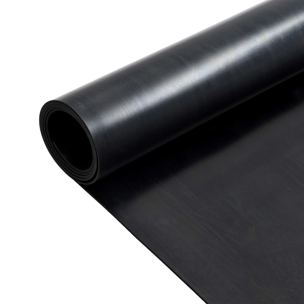 Tappeto per pavimento Nero 1,2 x 2 m Gomma