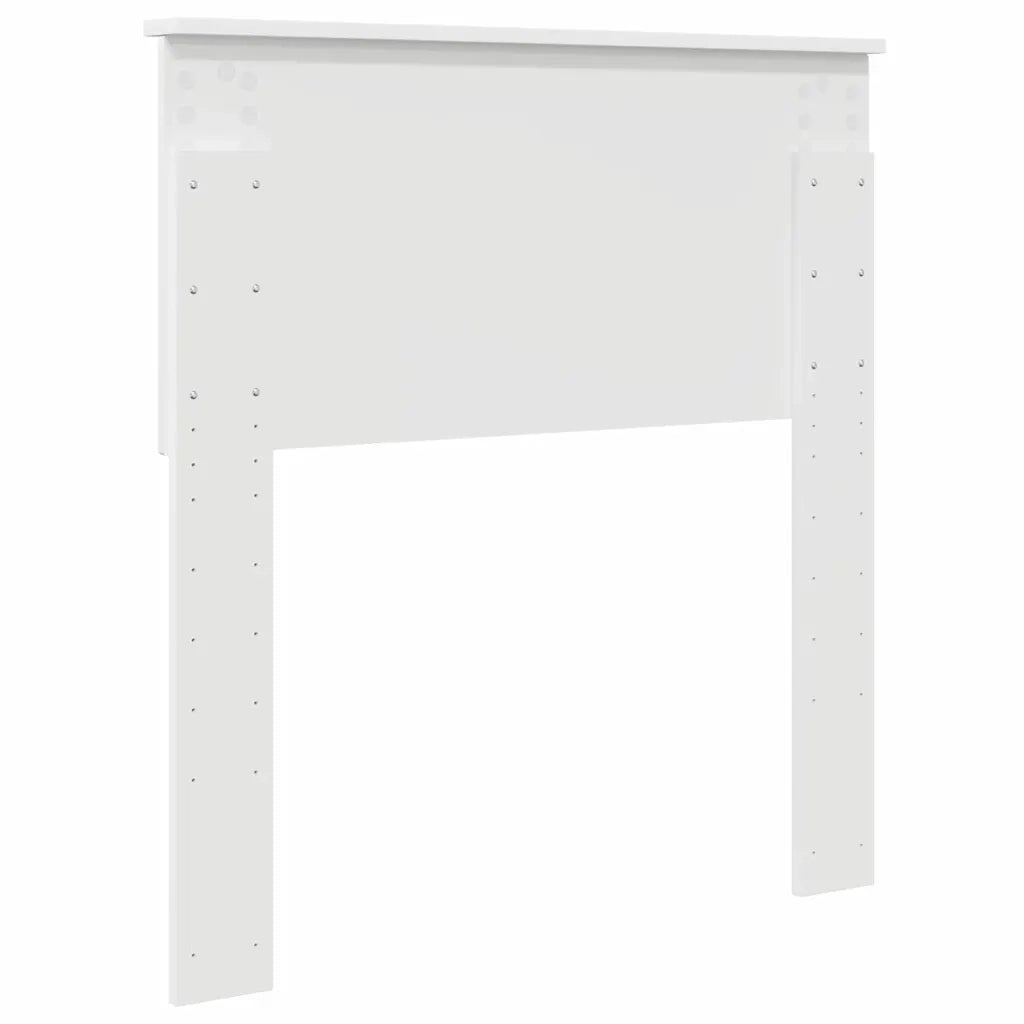 Testiera-Testata-Testiera Decorativa Bianco 80 cm Legno multistrato 845088