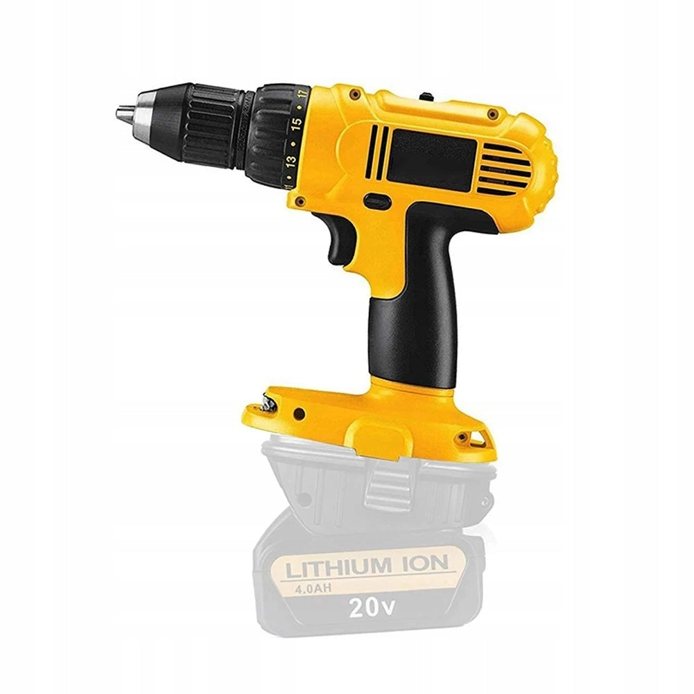 Adattatore per Batterie Dewalt e Milwaukee 18V DM18D – Compatibile con Utensili Dewalt 18V | Facile Montaggio