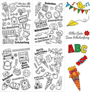 Stampe in Silicone 75 pezzi - Introduzione alle stampe - Carte per hobby - Scrapbooking - Attività creative