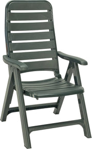 Grand Soleil Green Boheme Greenpol Poltrona 5 Posizioni, 66,5 X 63 X 111,5 Cm Verde