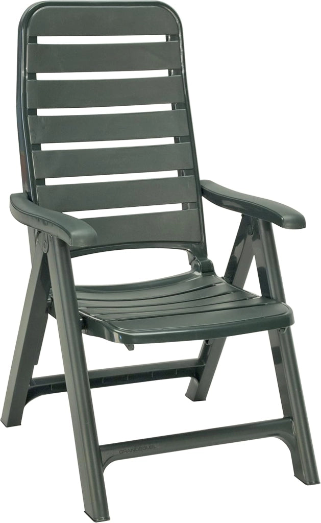Grand Soleil Green Boheme Greenpol Poltrona 5 Posizioni, 66,5 X 63 X 111,5 Cm Verde