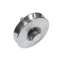 Ruota per cancelli cuscinetto gola v fc300 con bullone diametro 60 mm