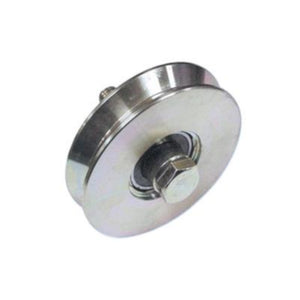 Ruota per cancelli cuscinetto gola v fc300 con bullone diametro 60 mm