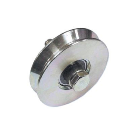 Ruota per cancelli cuscinetto gola v fc300 con bullone diametro 60 mm
