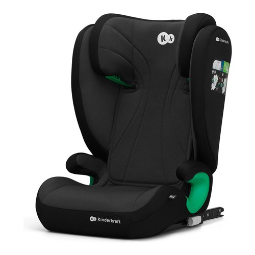 Seggiolino auto kinderkraft kcjufi20blk0000 junior fix 2 graphite blac