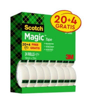 Value pack scotch magic 19x33mm 24r - 7100138956