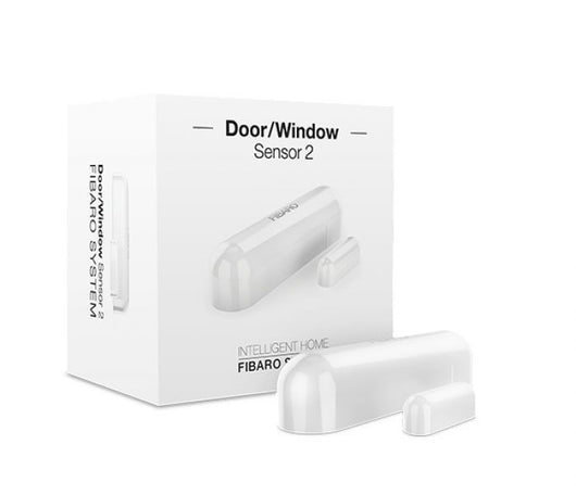 Fibaro fgdw-002-1 zw5 sensore per porta/finestra senza fili bianco