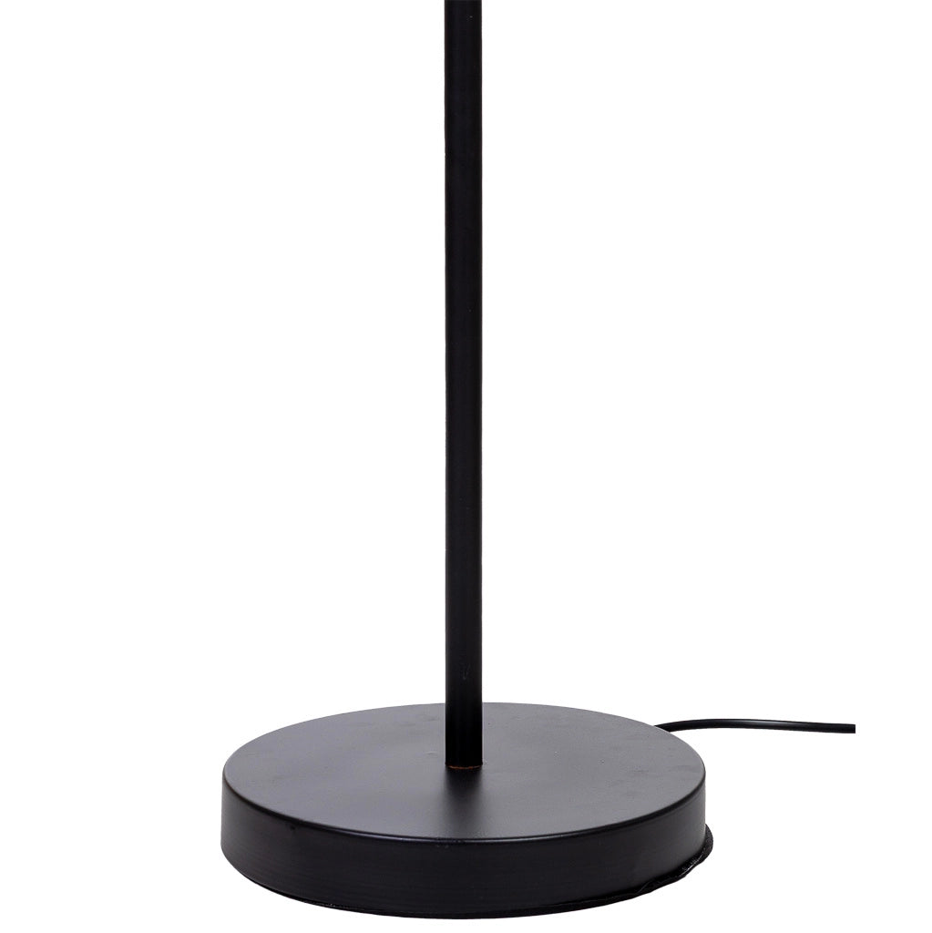 Lampada da terra in metallo 39,5x39,5x139/153h cm
