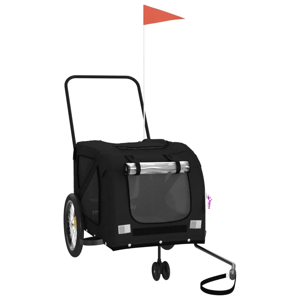 Rimorchio/carrello per animali domestici nero 02_0044230