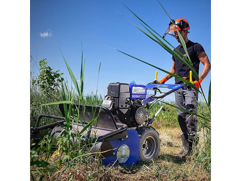 Trinciaerba Yamaha YF750RG motore a scoppio 402cc 13Hp taglio 75cm ruote gemellate