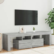 Mobile Porta TV con Luci LED grigio sonoma 140x36,5x40 cm cod mxl 14502