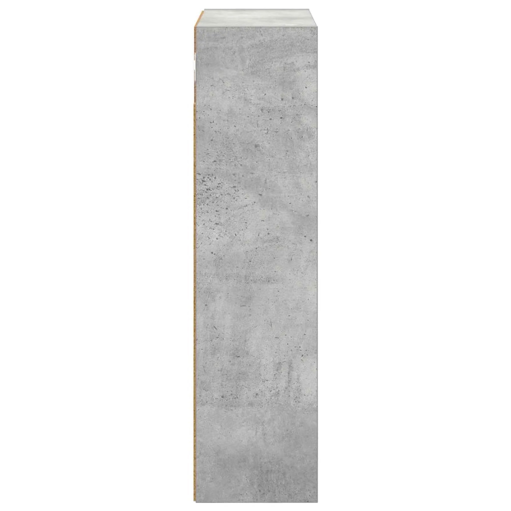 Armadio da bagno a muro Grigio Cemento 40 x 16 x 62,5 cm 889370