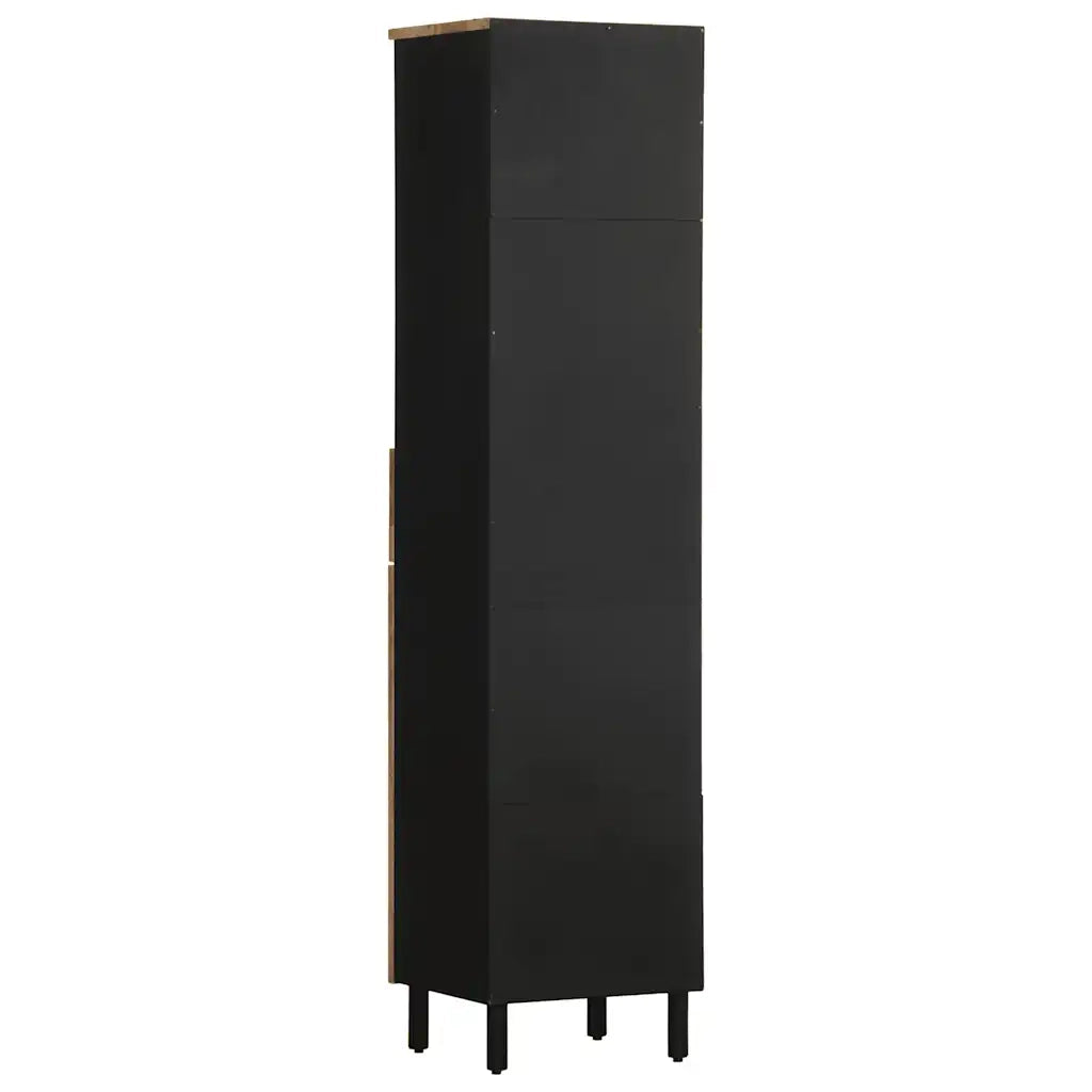 Mobile da Bagno 38x33,5x160 cm in Legno Massello di Mango 4018650