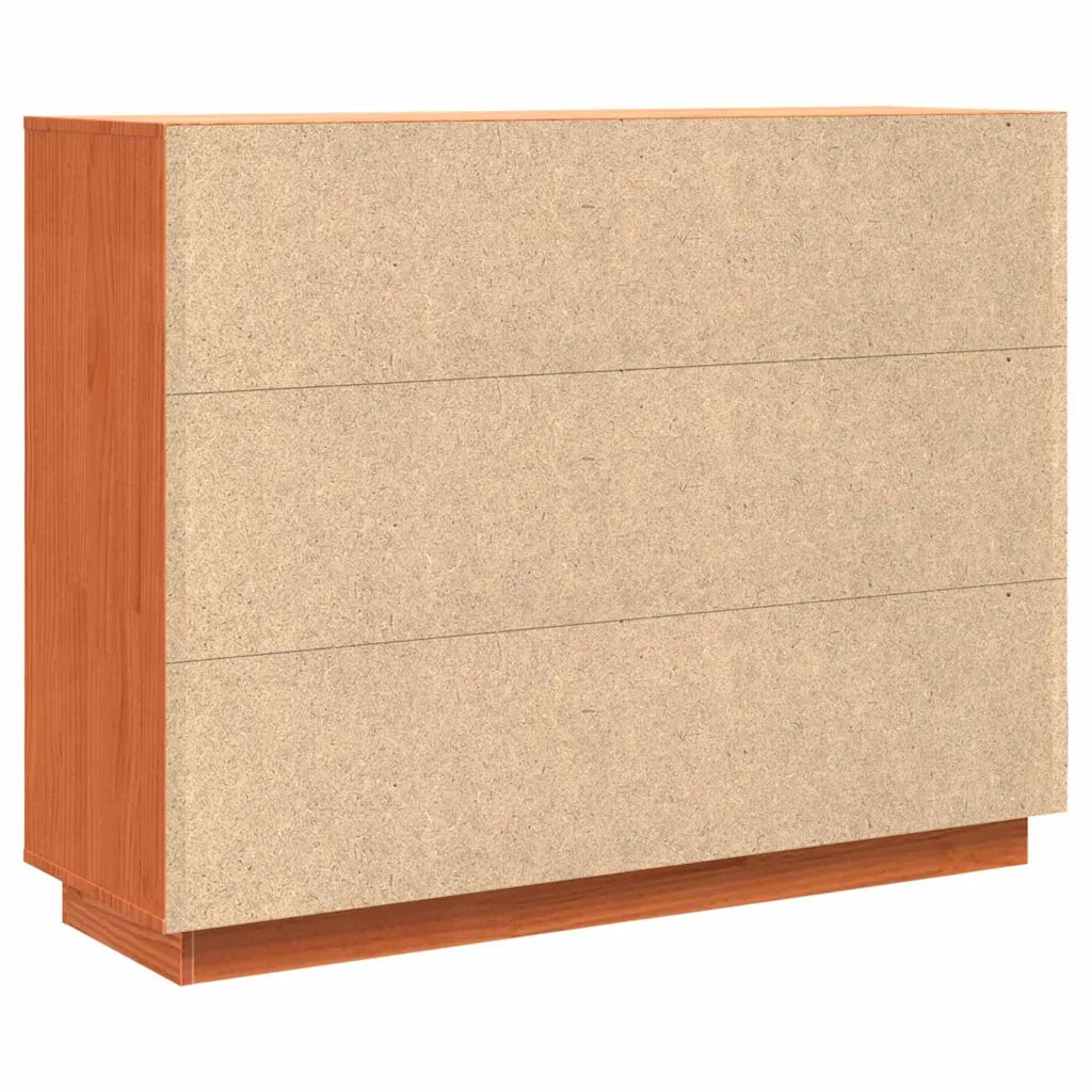 vidaXL Credenza Marrone 104.5 x 34 x 80 cm