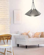 Balsamo, Lampada a Sospensione, Grigio