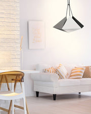 Rosello, Lampada a Sospensione, Grigio