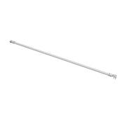 Barra stabilizzatrice walk-in orientabile acciaio cromato per vetri 8mm