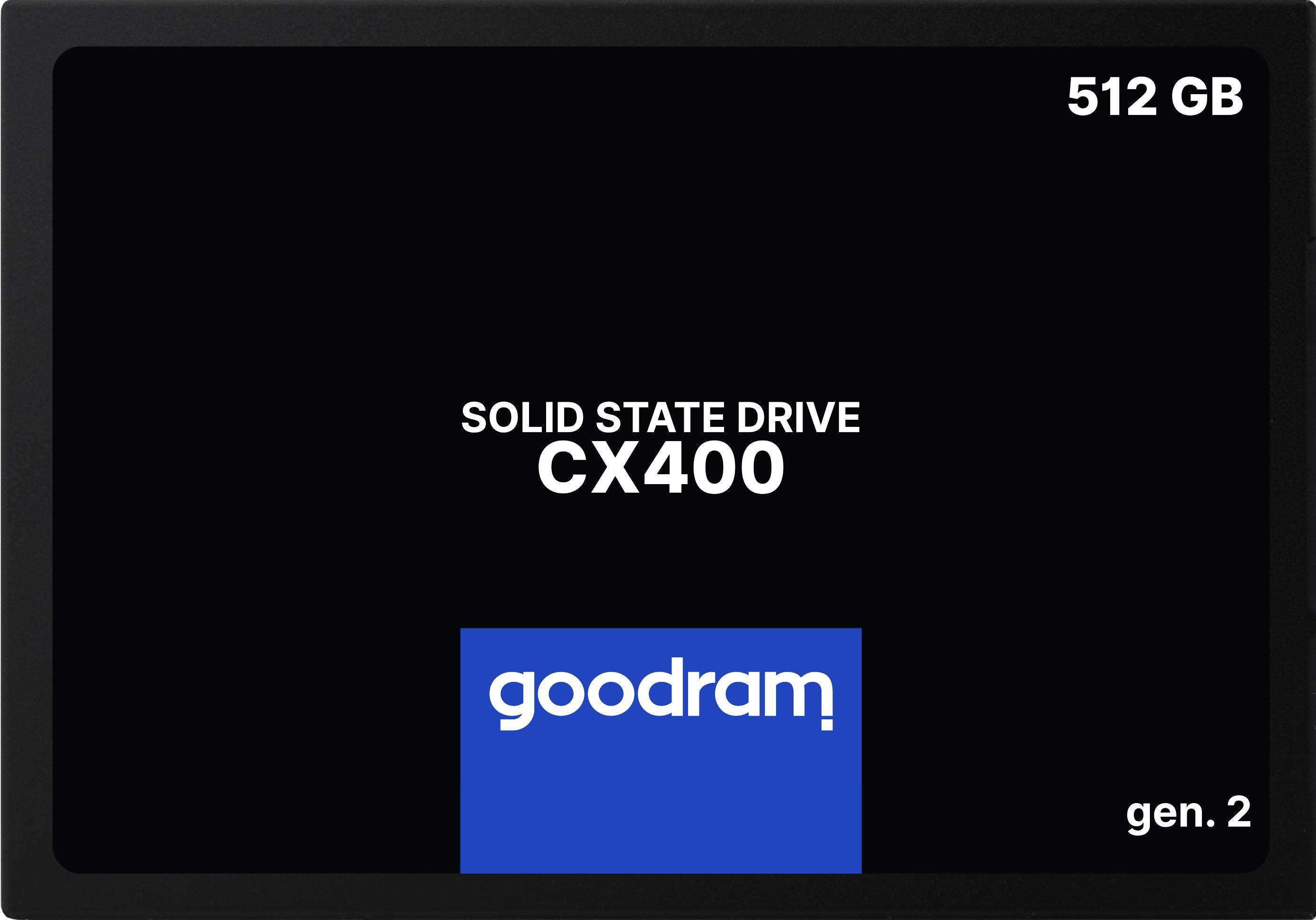 Goodram cx400 gen.2 512 gb 2.5" serial ata iii 3d tlc nand - SSDPR-CX400-512