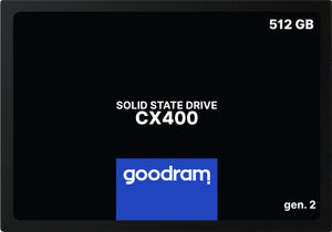 Goodram cx400 gen.2 512 gb 2.5" serial ata iii 3d tlc nand - SSDPR-CX400-512