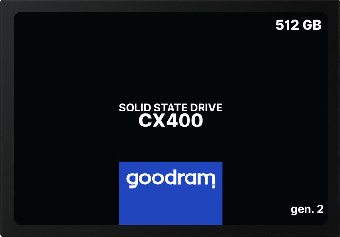 Goodram cx400 gen.2 512 gb 2.5" serial ata iii 3d tlc nand - SSDPR-CX400-512