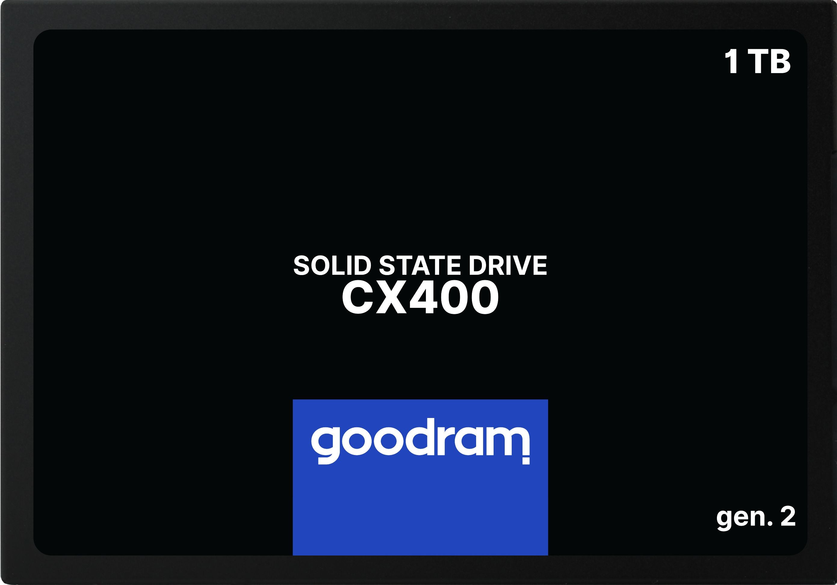 Goodram cx400 gen.2 1,02 tb 2.5" serial ata iii 3d tlc nand - SSDPR-CX400-01T