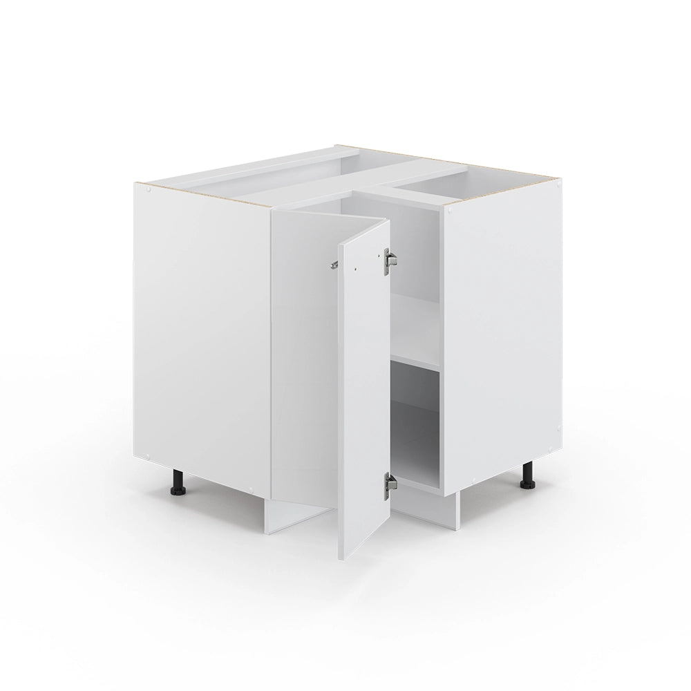 Mobile ad angolo cucina Fame-Line Bianco lucido/Bianco 80.5 cm, PL Antracite Vicco