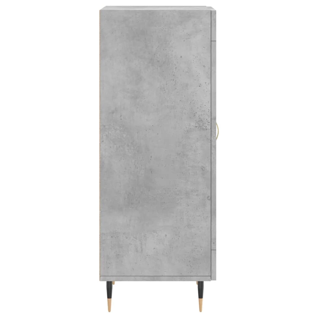 Buffet credenza cassettiera mobiletto mobile contenitore organizer per cucina soggiorno salotto 34,5 x 34 x 90 cm legno ingegnerizzato grigio 02_0031899