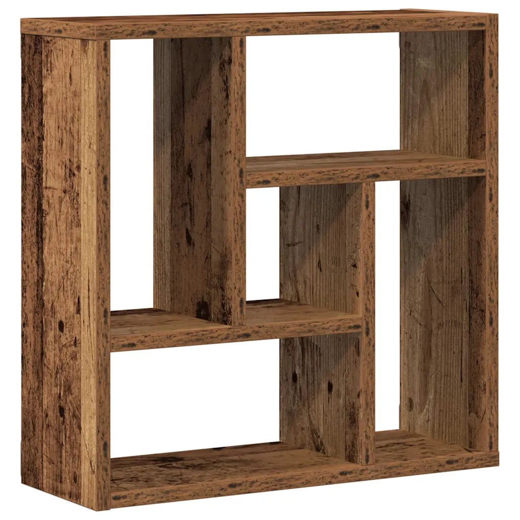 Scaffale a Parete Legno Vecchio 45x16x45 cm in Truciolato 856071