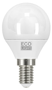 Ecolight LAMPADA A LED MINI GLOBO E14 luce calda 3 W 10.00 pz