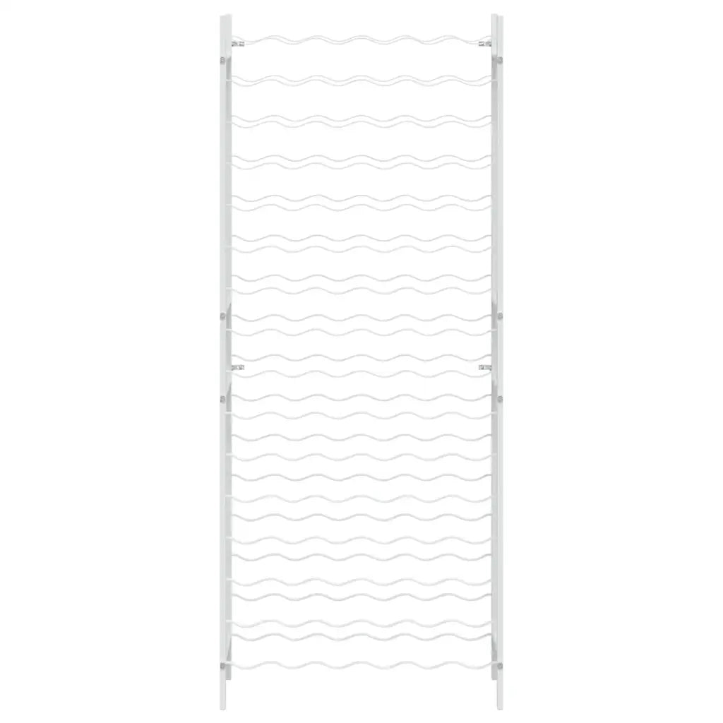 Portabottiglie per 96 Bottiglie Metallo Bianco CFW7043924