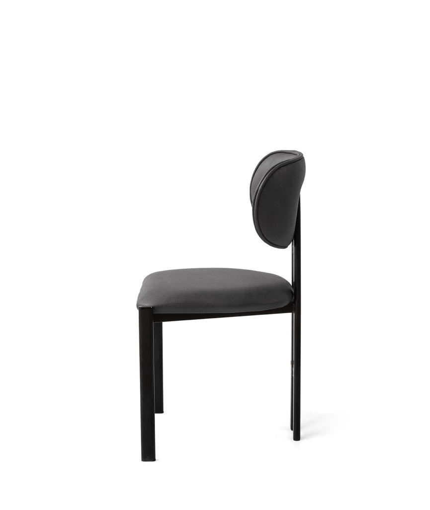 Set di sedie in metallo "Muriz" (2 pezzi) - Antracite