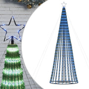 Albero di Natale a LED-Luci decorative natalizie 688 LED Blu 300 cm