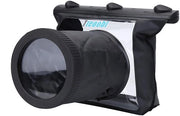 Tas per Fotocamera - Impermeabile - Resistente a 20 m - Materiale PVC/PMMA/PC/ABS - Translucido/Nero