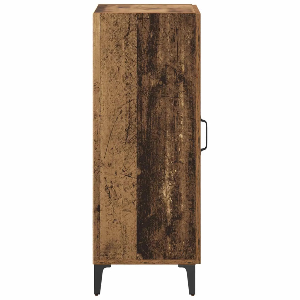 Credenza | Madia | Buffet da pranzo | Armadio da pranzo Legno vecchio 34,5 x 34 x 90 cm Legno multistrato