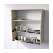 Calandrelli Pensile Scolapiatti H 90 L 80 P 33 cm Olmo