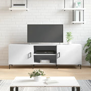 Mobile Porta TV Bianco 150x30x50 cm in Legno Multistrato 829100