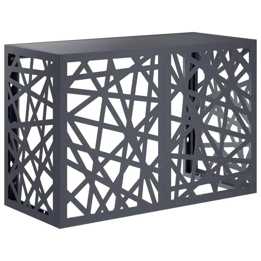 Copertura per condizionatore d'aria Antracite 90 x 40 x 60 cm 8014152