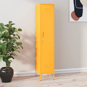 Armadio Giallo Senape 35x46x180 cm in Acciaio 336254