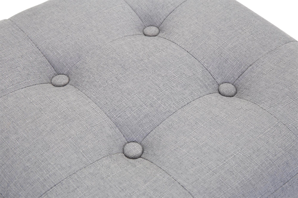 Pouf divano PHARAO grigio chiaro