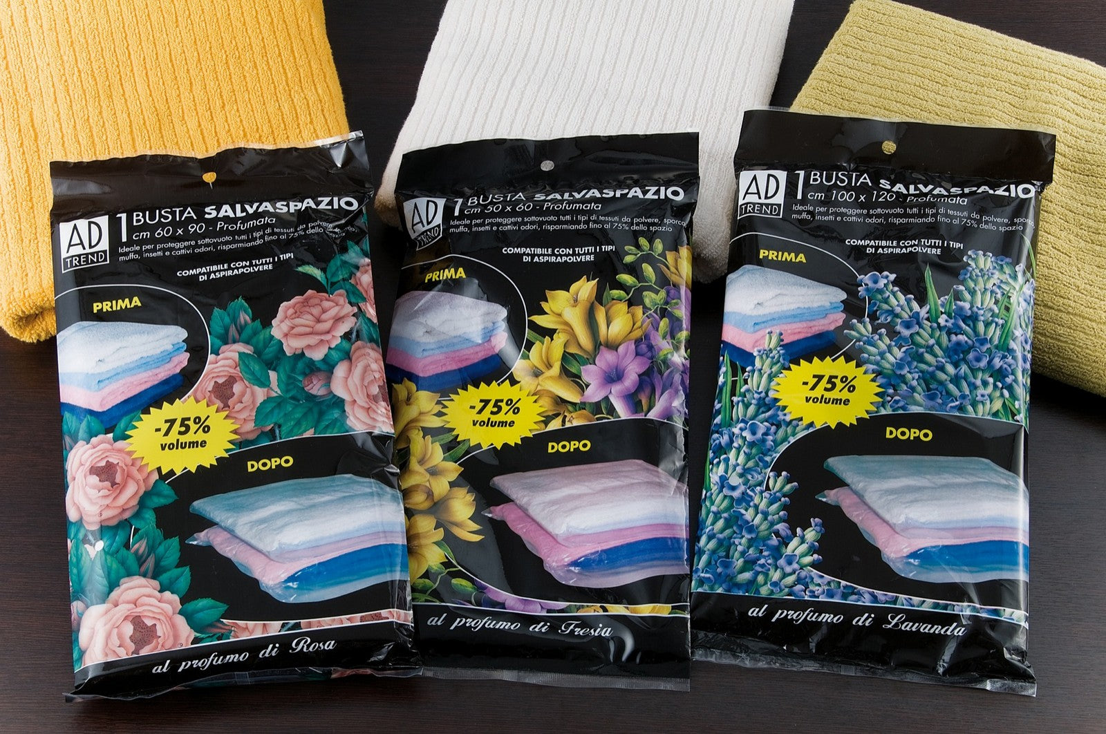 busta sottovuoto profumata x armadi cm.100x120 cod:ferx.59108