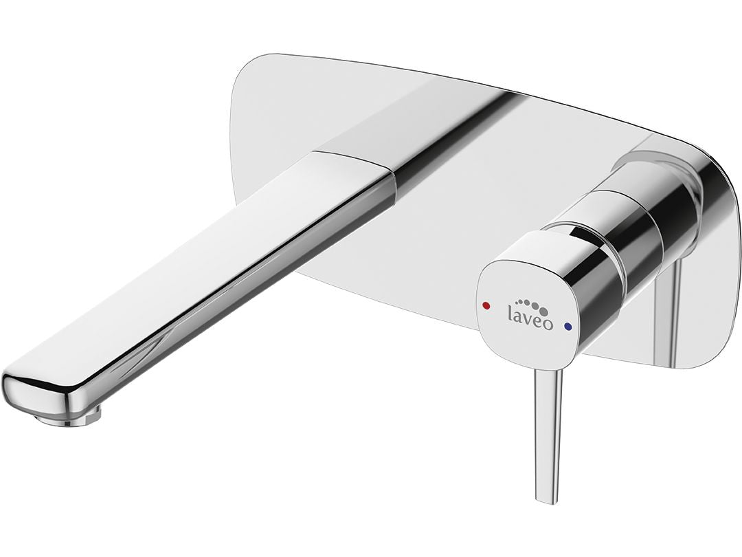 Miscelatore lavabo a incasso – design elegante, aeratore regolabile e finitura cromata