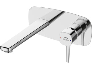 Miscelatore lavabo a incasso – design elegante, aeratore regolabile e finitura cromata