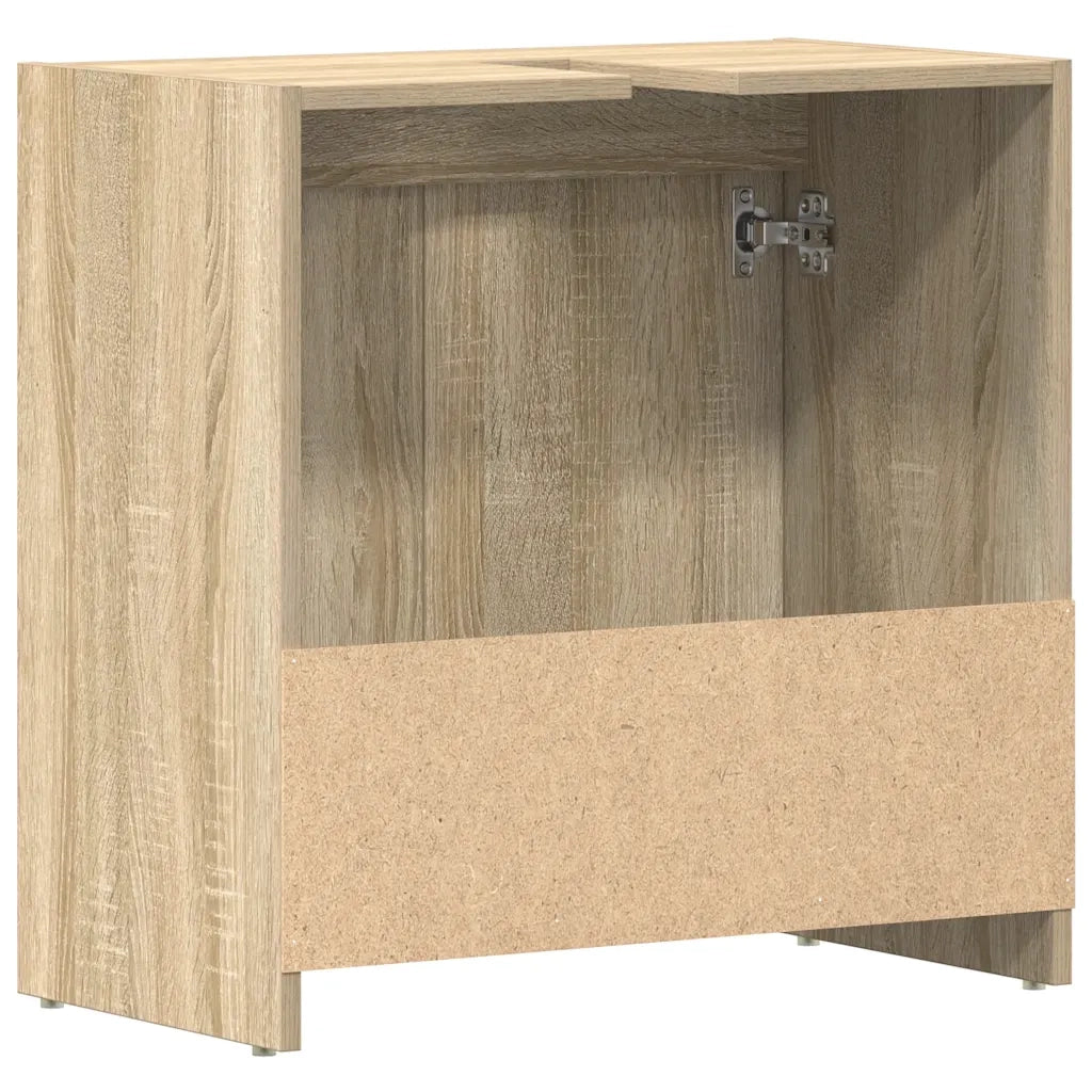 Mobile da Bagno Rovere Sonoma 60x33x61 cm Legno Multistrato 802645